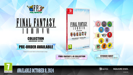 Final Fantasy I-VI Collection Anniversary Edition - Nintendo Switch - Video Games by Square Enix The Chelsea Gamer