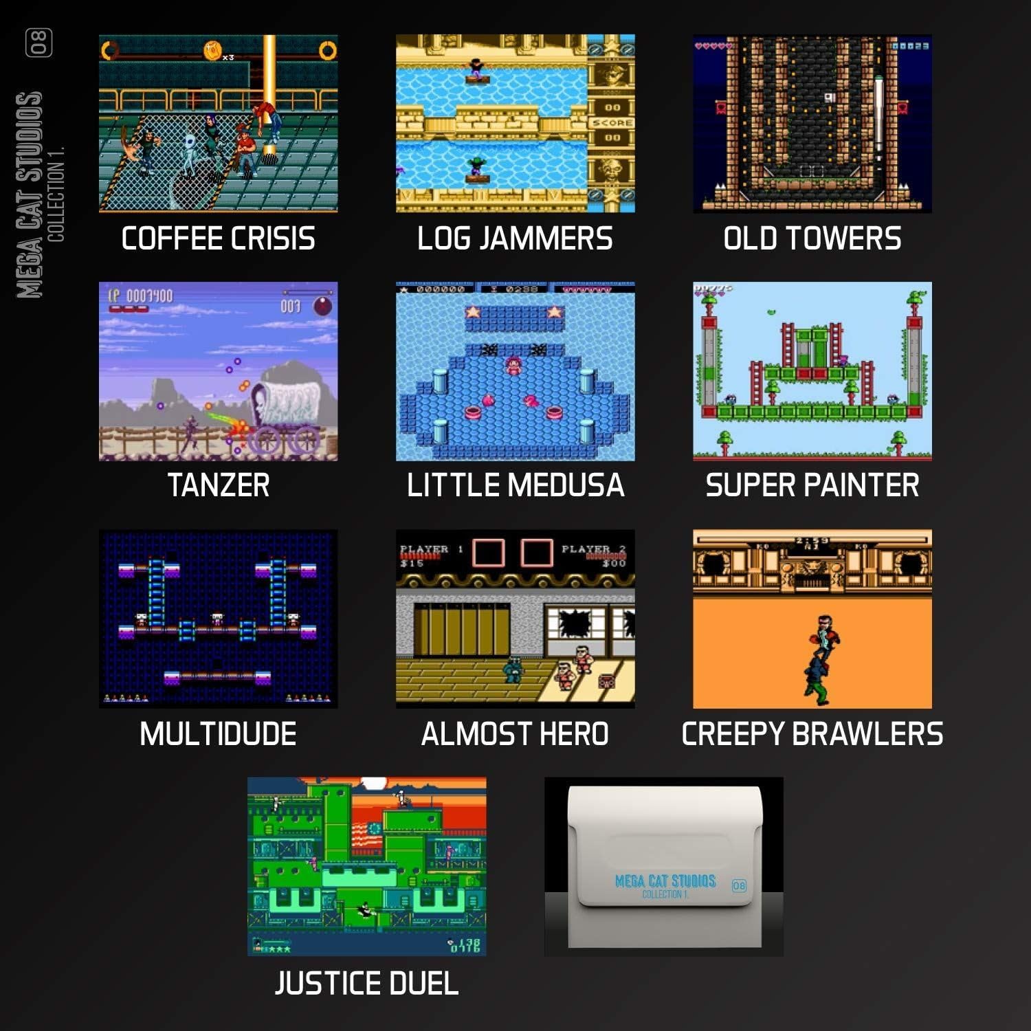 Mega Cat Studios Cartridge 1 - Evercade - Video Games by Blaze The Chelsea Gamer