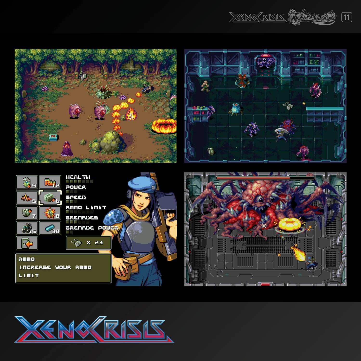 Xeno Crisis and Tanglewood - Evercade - Video Games by Blaze The Chelsea Gamer