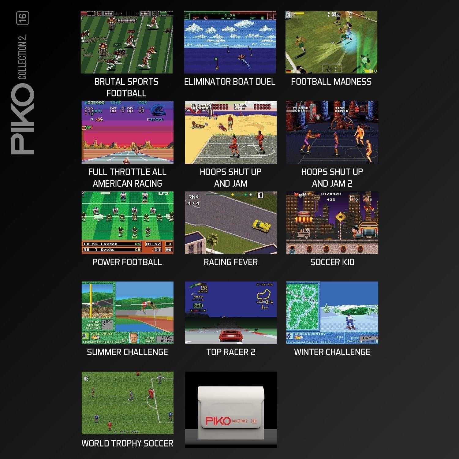 Piko Collection 2 - Evercade - Video Games by Blaze The Chelsea Gamer