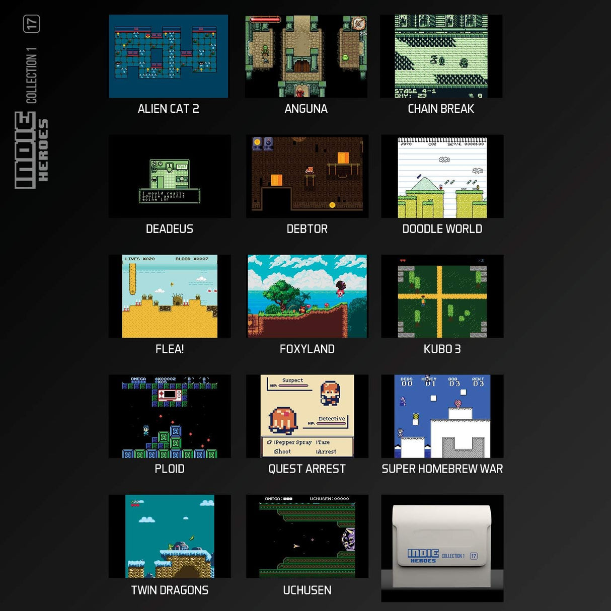 Indie Heroes Collection 1 - Evercade - Video Games by Blaze The Chelsea Gamer