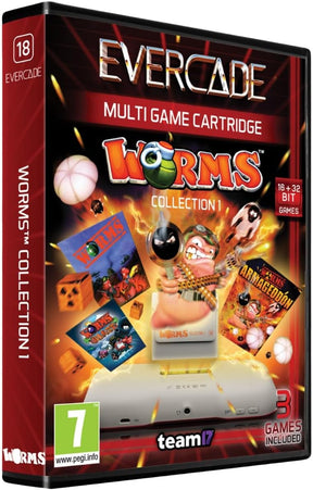 Worms Cartridge 1 - Evercade - Video Games by Blaze The Chelsea Gamer