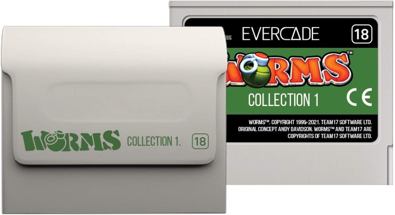 Worms Cartridge 1 - Evercade - Video Games by Blaze The Chelsea Gamer