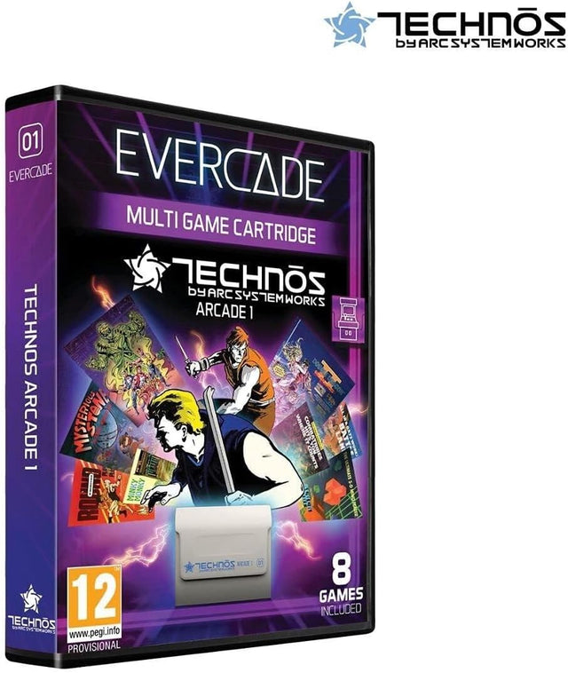 Technos Arcade Cartridge 1 - Evercade - Video Games by Blaze The Chelsea Gamer