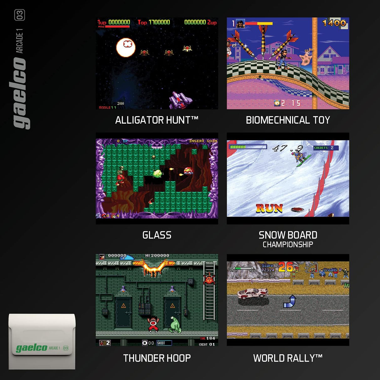 Gaelco (Piko) Arcade Cartridge 1 - Evercade - Video Games by Blaze The Chelsea Gamer