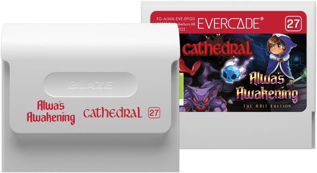 Alwa's Awakening / Cathedral Dual Cartridge - Evercade - Video Games by Blaze The Chelsea Gamer