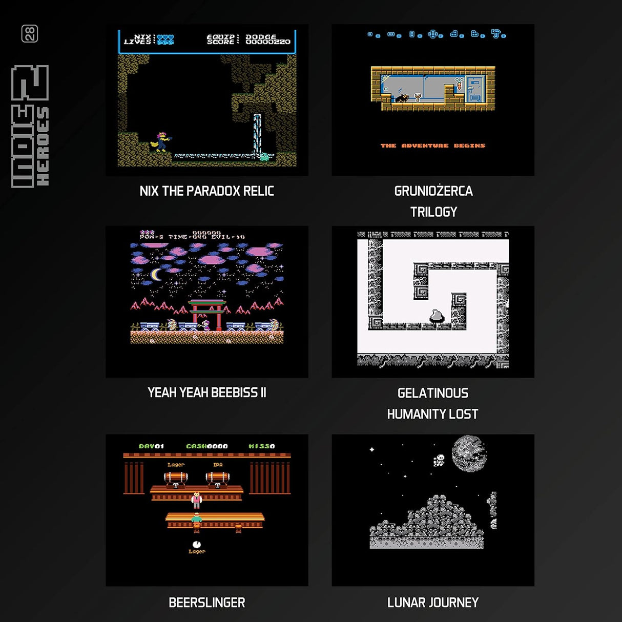 Indie Heroes Collection 2 - Evercade - Video Games by Blaze The Chelsea Gamer
