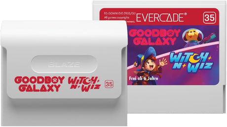 Goodboy Galaxy / Witch n’ Wiz Dual Cartridge - Evercade - Video Games by Blaze The Chelsea Gamer