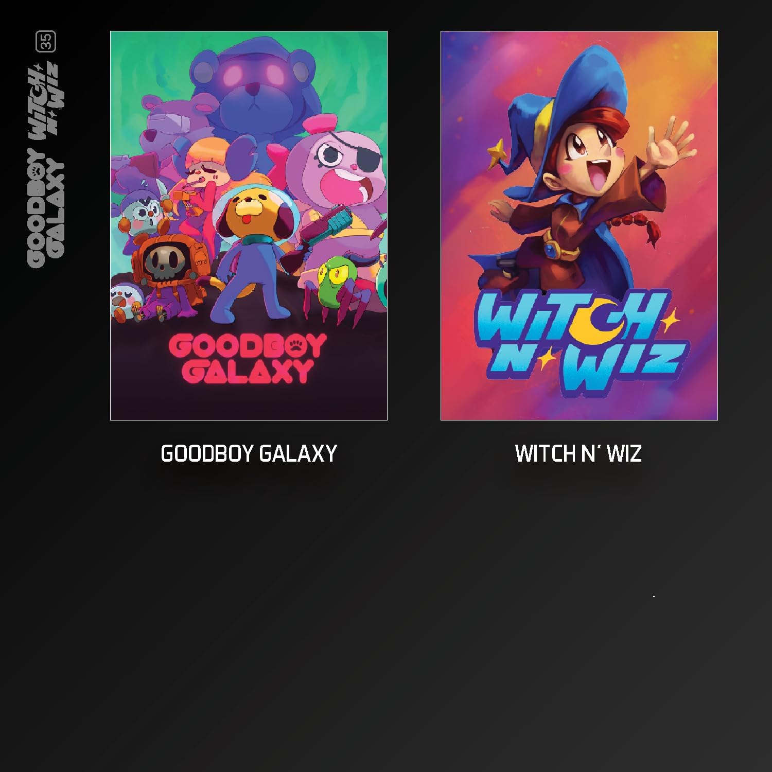 Goodboy Galaxy / Witch n’ Wiz Dual Cartridge - Evercade - Video Games by Blaze The Chelsea Gamer