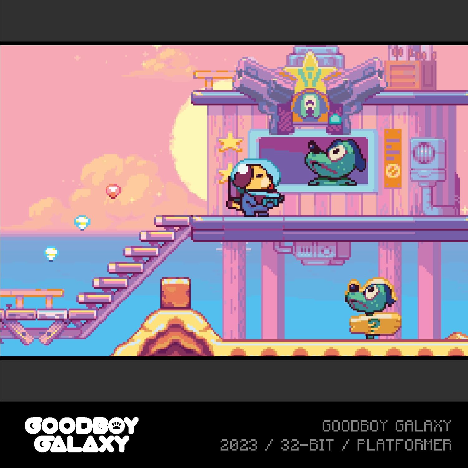 Goodboy Galaxy / Witch n’ Wiz Dual Cartridge - Evercade - Video Games by Blaze The Chelsea Gamer