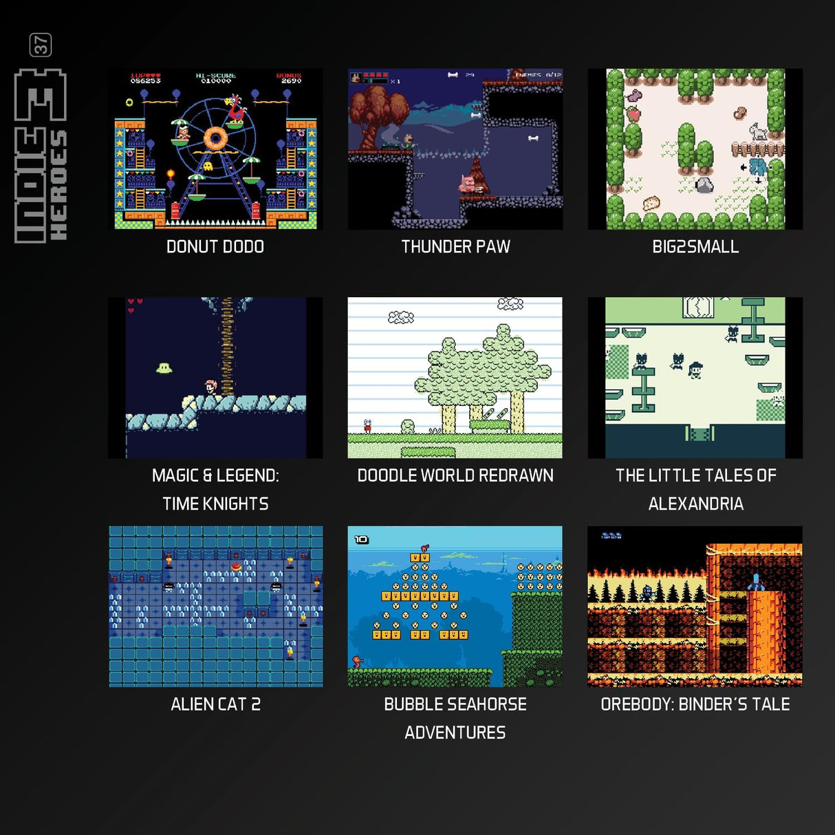 Indie Heroes Collection 3 - Evercade - Video Games by Blaze The Chelsea Gamer