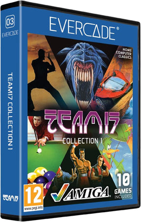 Team17 Amiga Collection 1 - Evercade - Video Games by Blaze The Chelsea Gamer