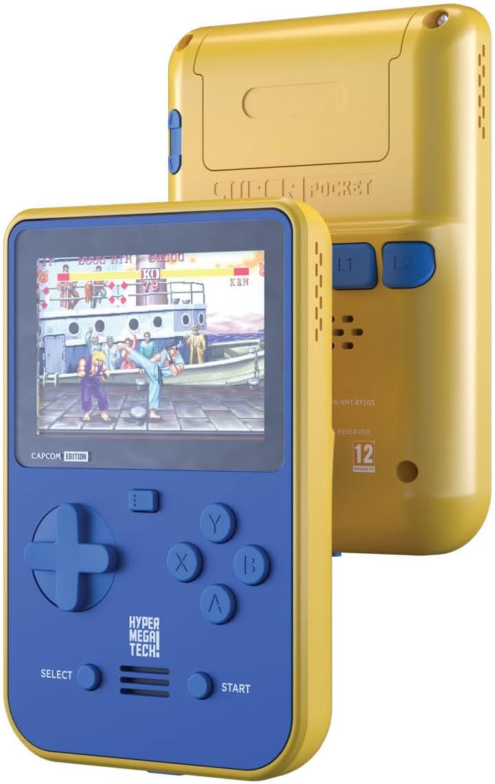 HyperMegaTech Capcom Super Pocket - Console pack by Blaze The Chelsea Gamer