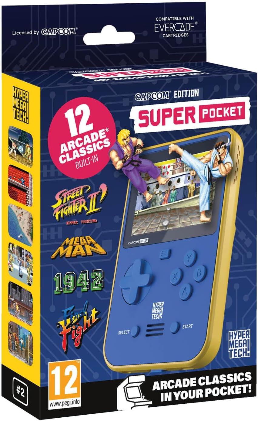 HyperMegaTech Capcom Super Pocket - Console pack by Blaze The Chelsea Gamer