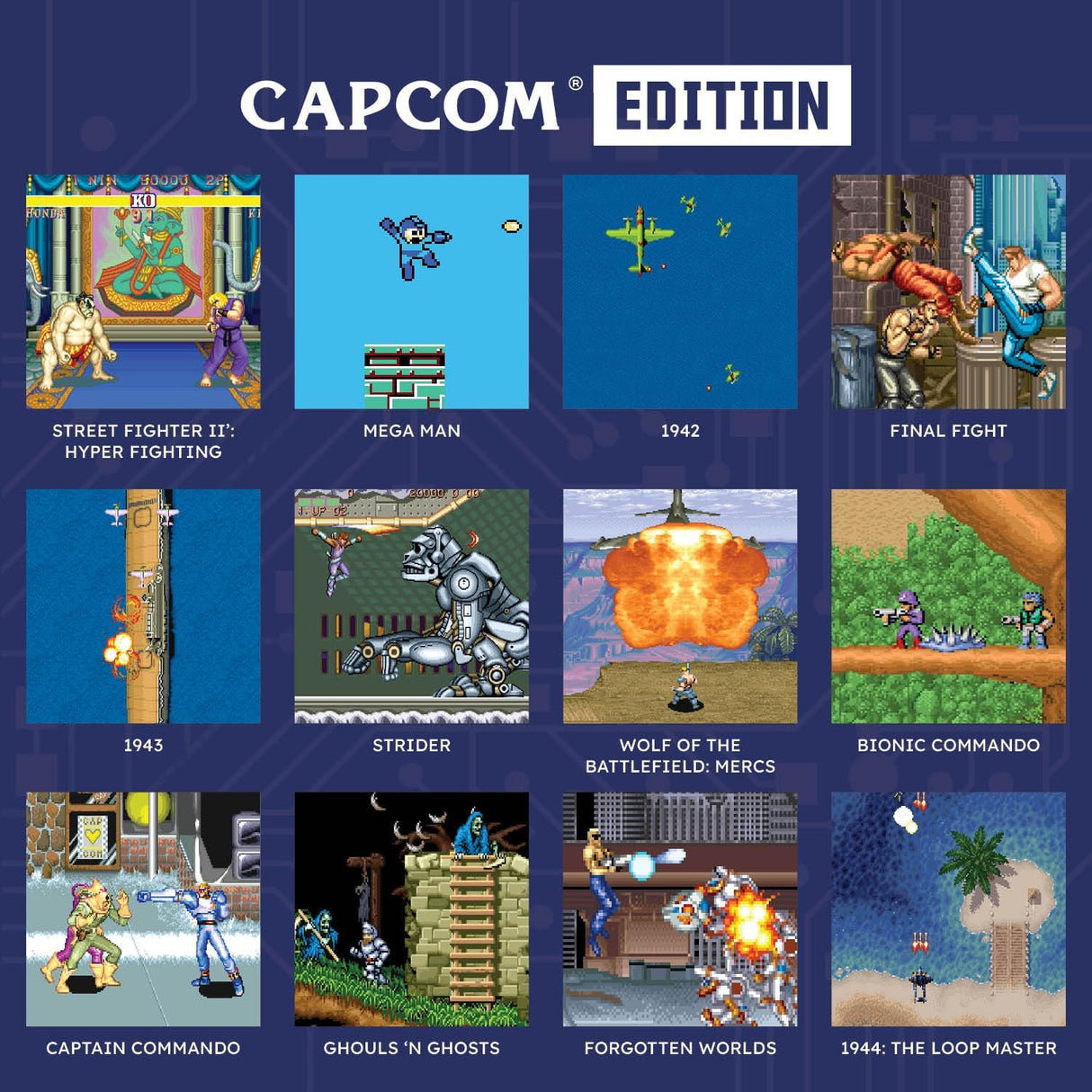 HyperMegaTech Capcom Super Pocket - Console pack by Blaze The Chelsea Gamer