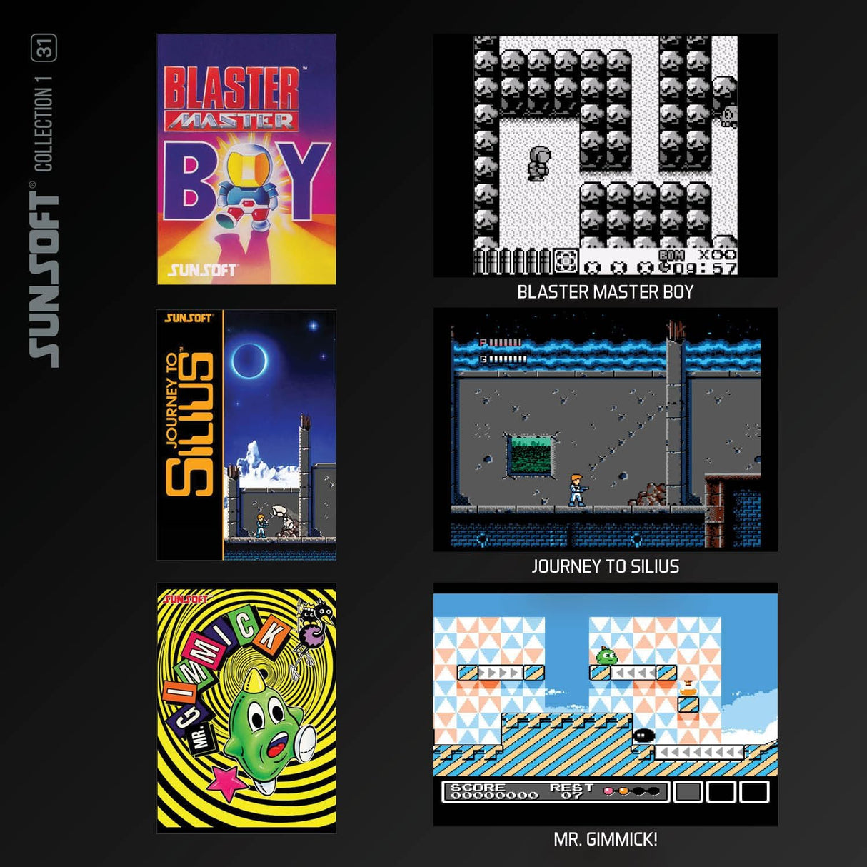 Sunsoft Collection 1 - Evercade - Video Games by Blaze The Chelsea Gamer