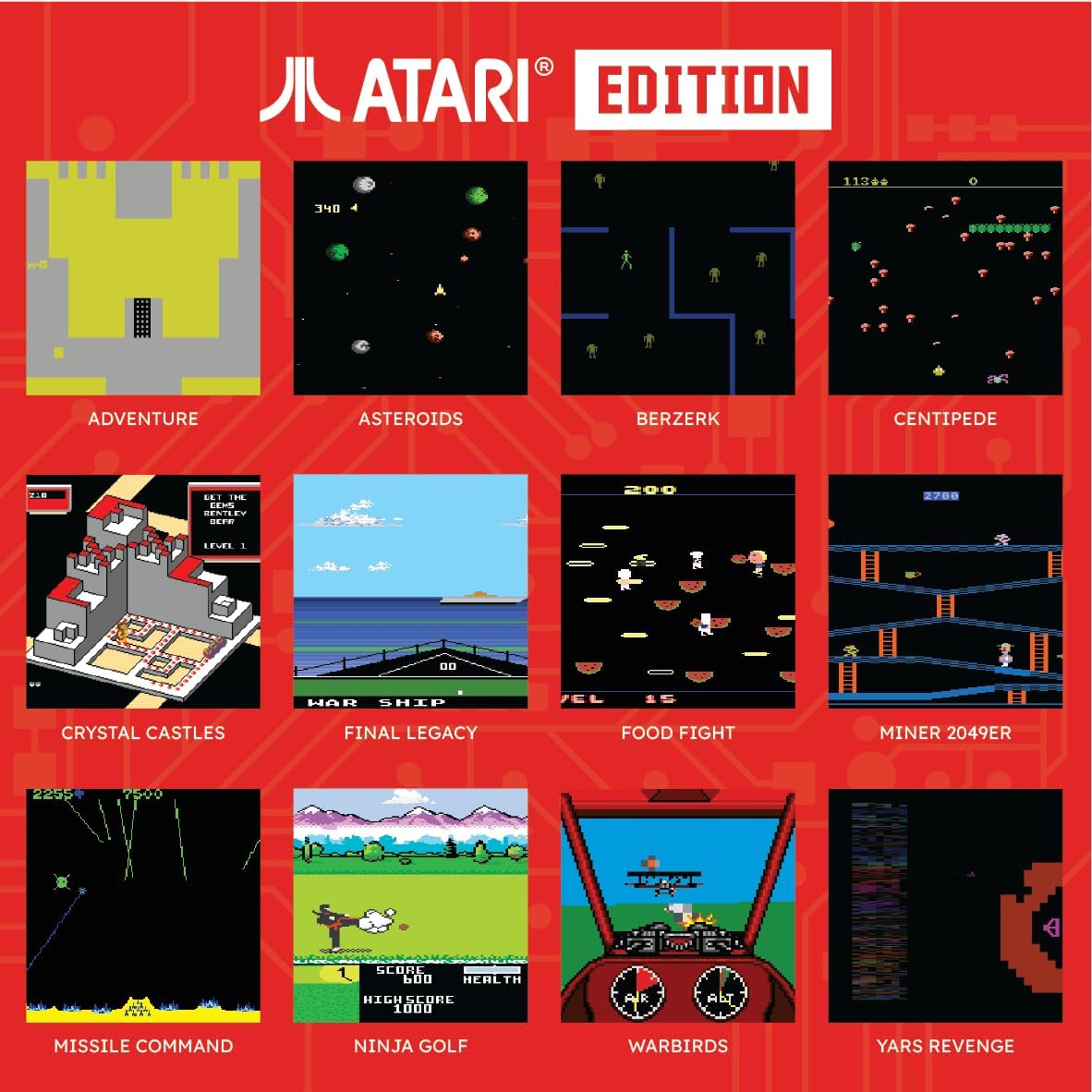 HyperMegaTech Atari Super Pocket - Console pack by Blaze The Chelsea Gamer