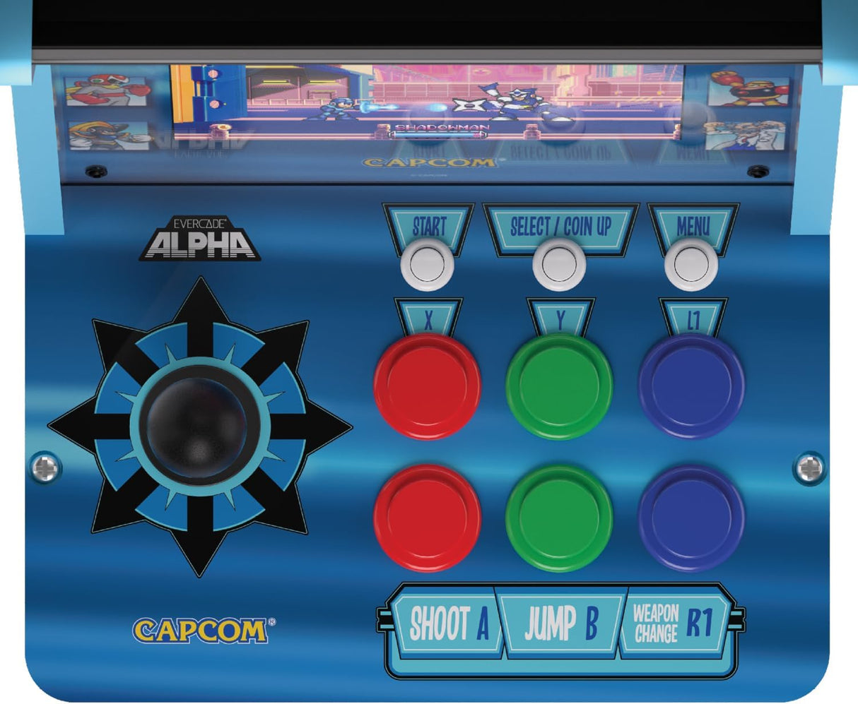Evercade Alpha Mega Man Bartop Arcade - Console pack by Blaze The Chelsea Gamer