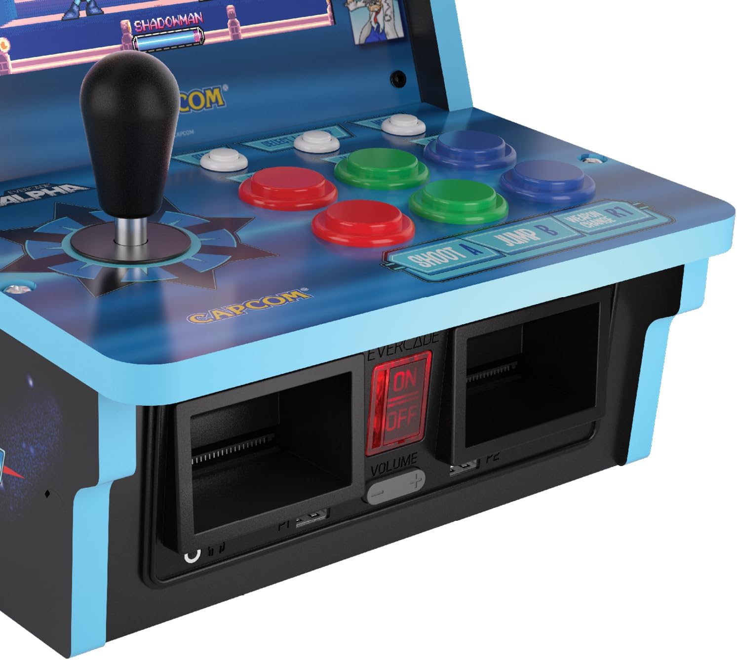 Evercade Alpha Mega Man Bartop Arcade - Console pack by Blaze The Chelsea Gamer
