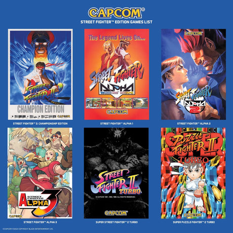 Evercade Alpha Street Fighter Bartop Arcade - Console pack by Blaze The Chelsea Gamer
