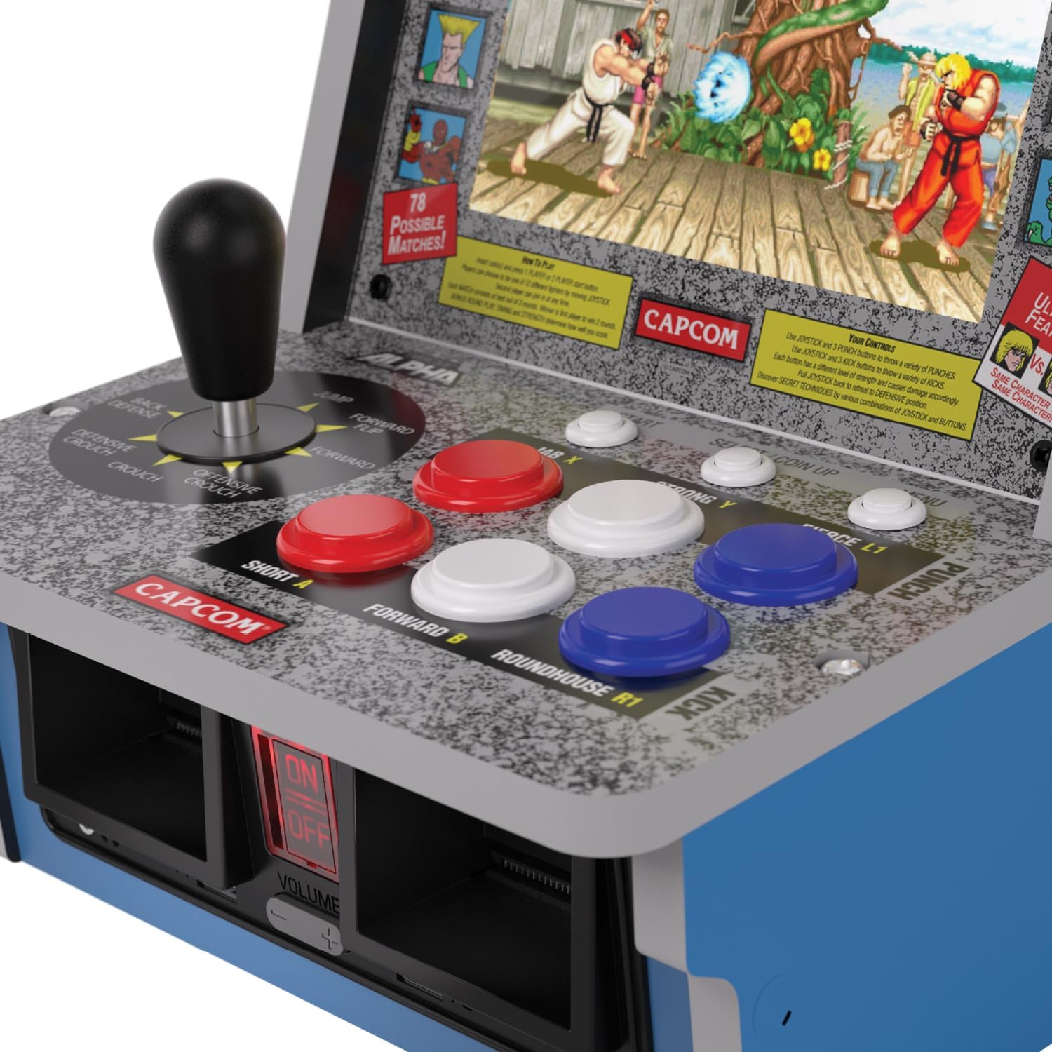 Evercade Alpha Street Fighter Bartop Arcade - Console pack by Blaze The Chelsea Gamer