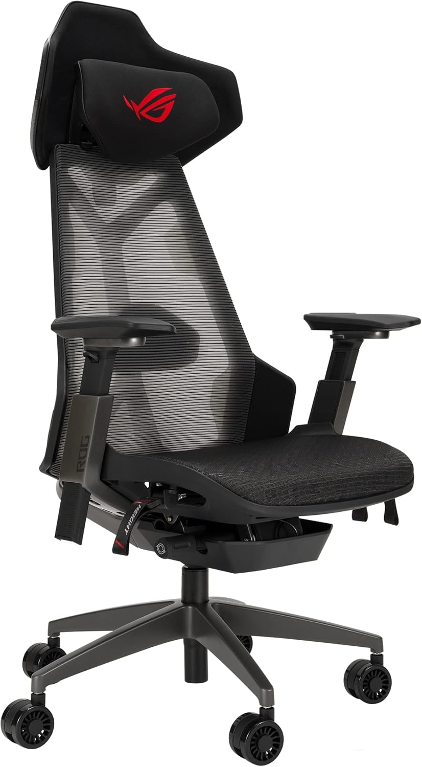 Asus ROG Destrier Ergo Gaming Chair - Furniture by Asus The Chelsea Gamer