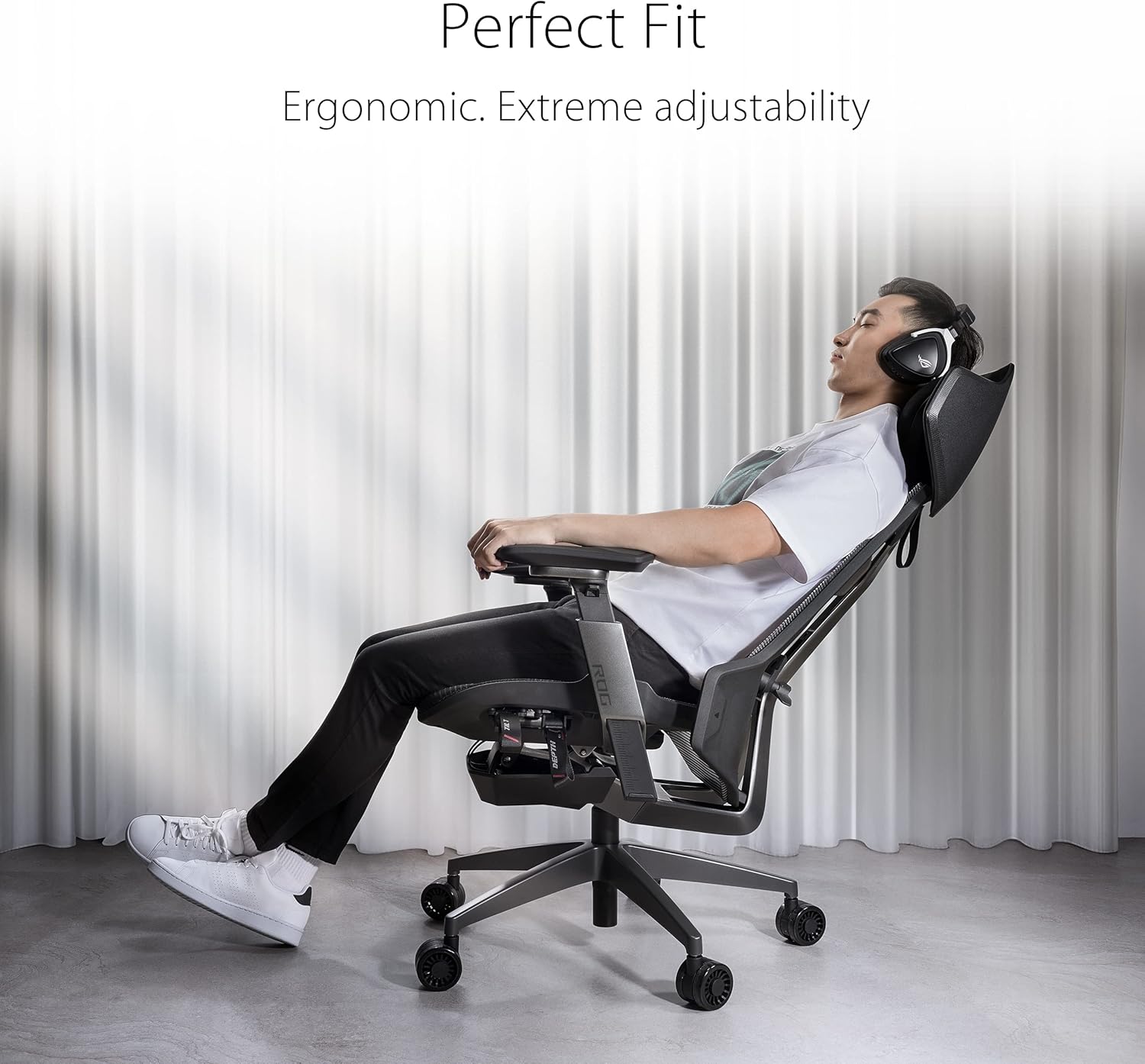 Asus ROG Destrier Ergo Gaming Chair - Furniture by Asus The Chelsea Gamer