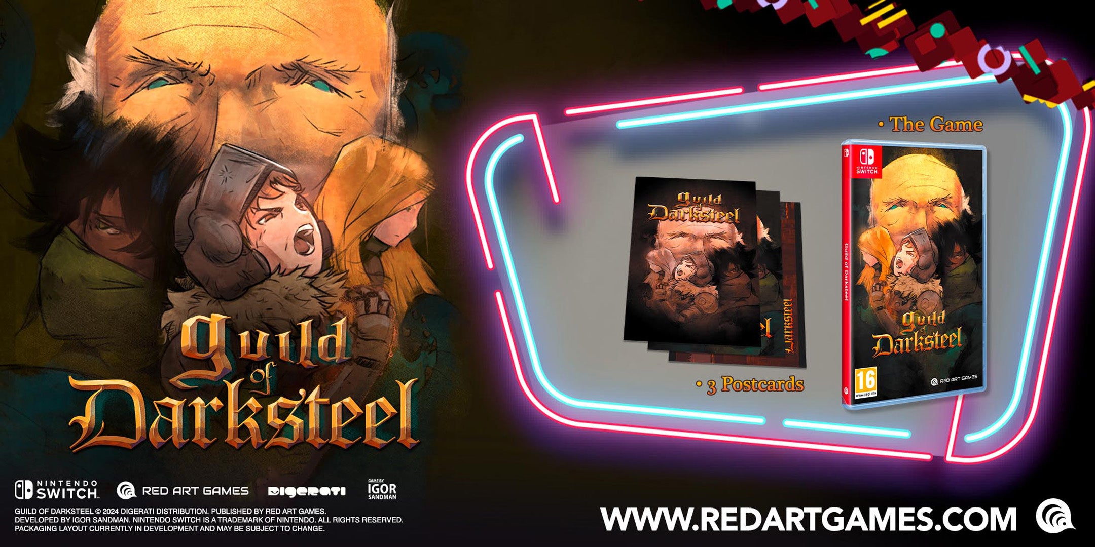 Guild of Darksteel - Nintendo Switch - Video Games by Red Art Games The Chelsea Gamer
