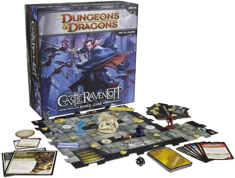 Dungeons & Dragons: Castle Ravenloft Board Game - Merchandise by Wizards of the Coast The Chelsea Gamer