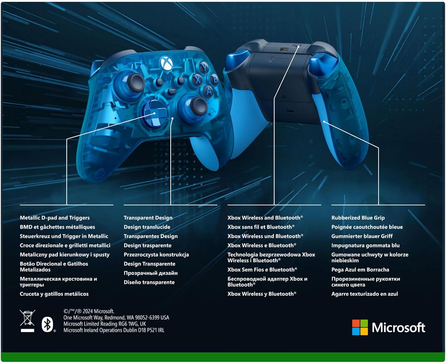 Xbox Wireless Controller – Sky Cipher Special Edition - Console Accessories by Microsoft The Chelsea Gamer