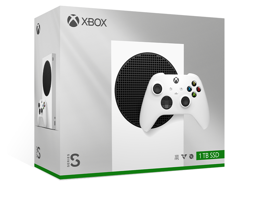 Xbox Series S - 1TB - Robot White - Console pack by Microsoft The Chelsea Gamer
