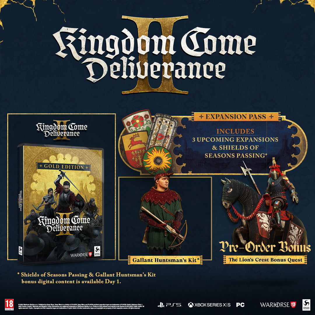 Kingdom Come Deliverance II - Gold Edition - Xbox Series X - Video Games by Warhorse Studios The Chelsea Gamer