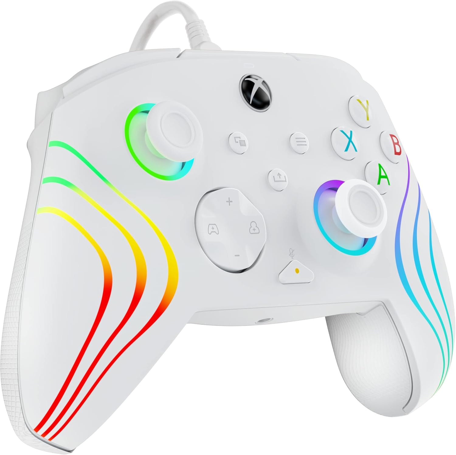 PDP Afterglow™ Wave Wired Controller - White - Console Accessories by PDP The Chelsea Gamer