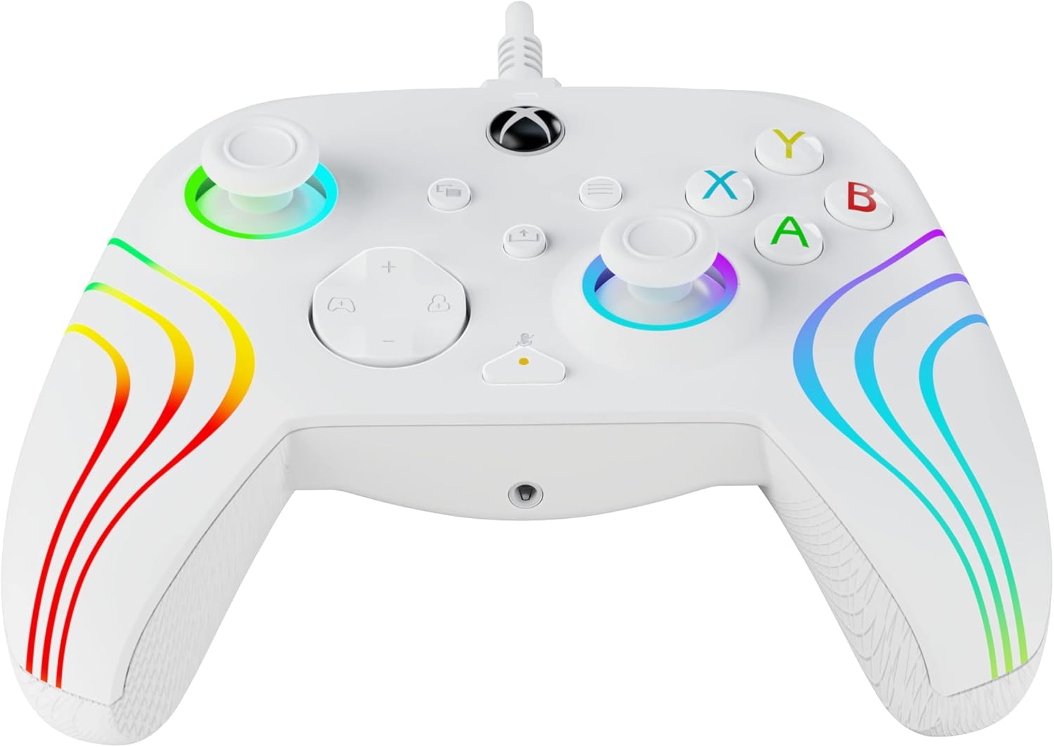 PDP Afterglow™ Wave Wired Controller - White - Console Accessories by PDP The Chelsea Gamer