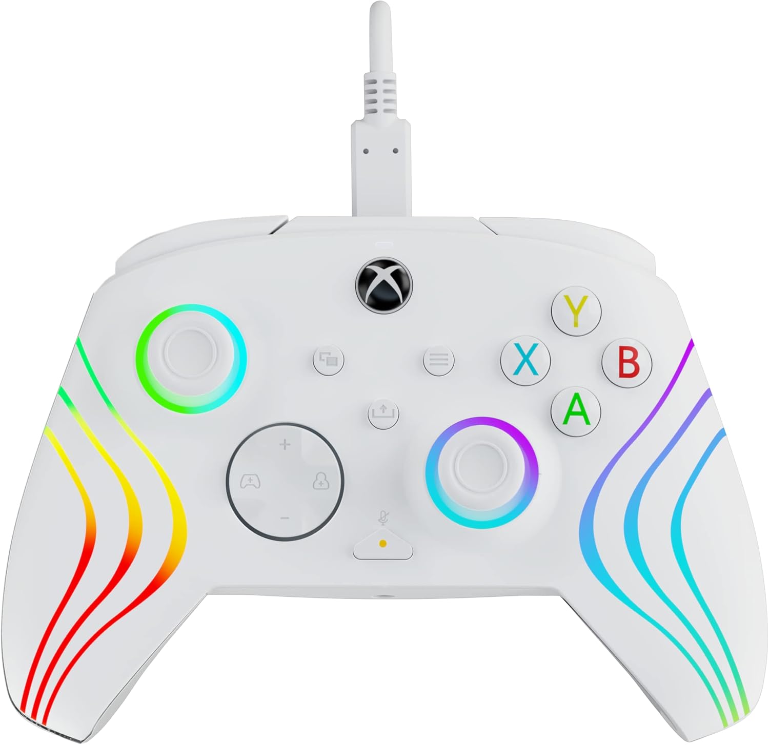 PDP Afterglow™ Wave Wired Controller - White - Console Accessories by PDP The Chelsea Gamer