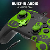 PDP REMATCH Glow Wired Controller - Nintendo Switch™ - 1-UP Glow - Console Accessories by PDP The Chelsea Gamer