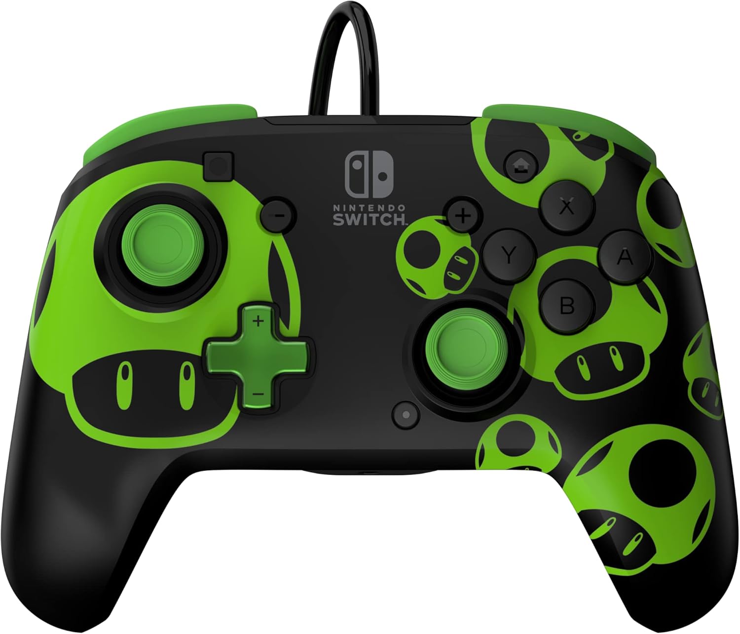 PDP REMATCH Glow Wired Controller - Nintendo Switch™ - 1-UP Glow - Console Accessories by PDP The Chelsea Gamer