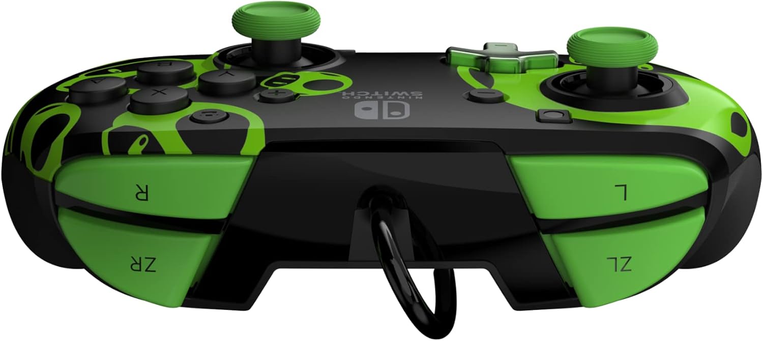PDP REMATCH Glow Wired Controller - Nintendo Switch™ - 1-UP Glow - Console Accessories by PDP The Chelsea Gamer