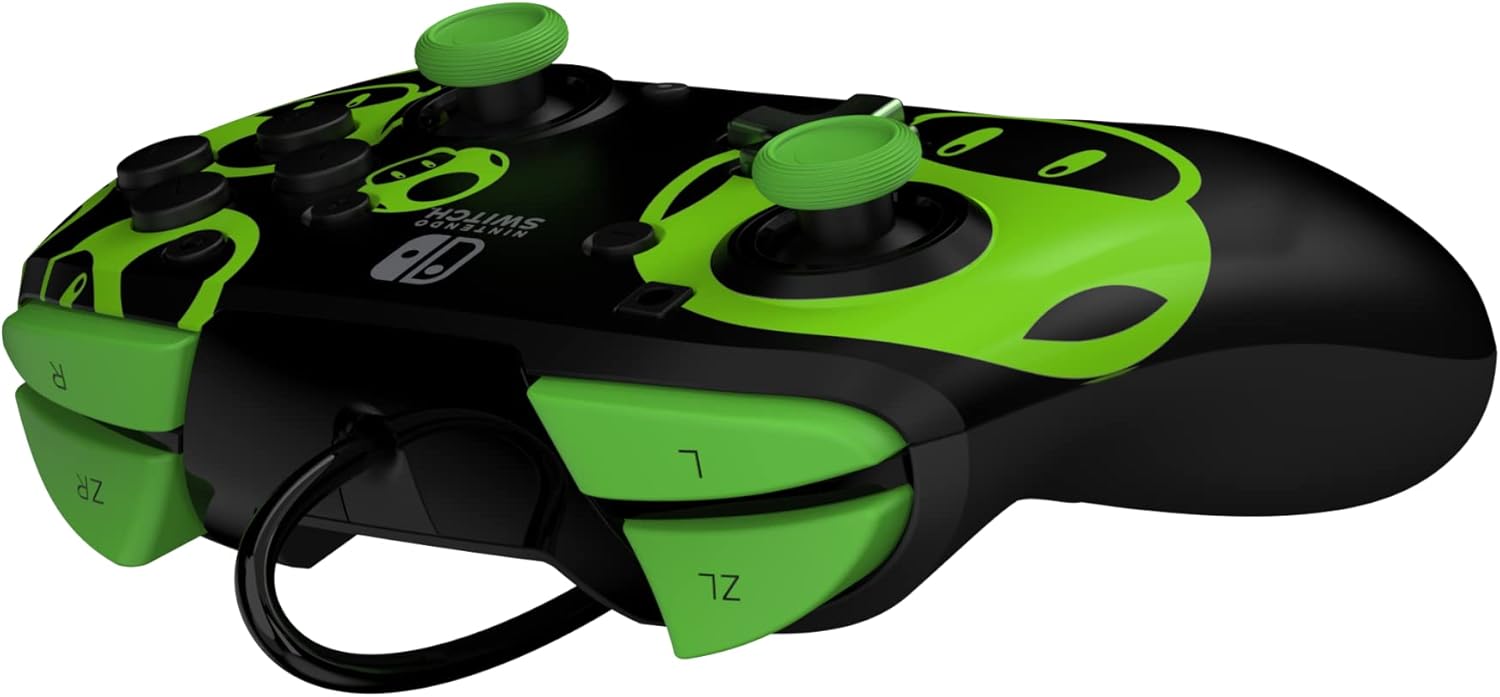 PDP REMATCH Glow Wired Controller - Nintendo Switch™ - 1-UP Glow - Console Accessories by PDP The Chelsea Gamer
