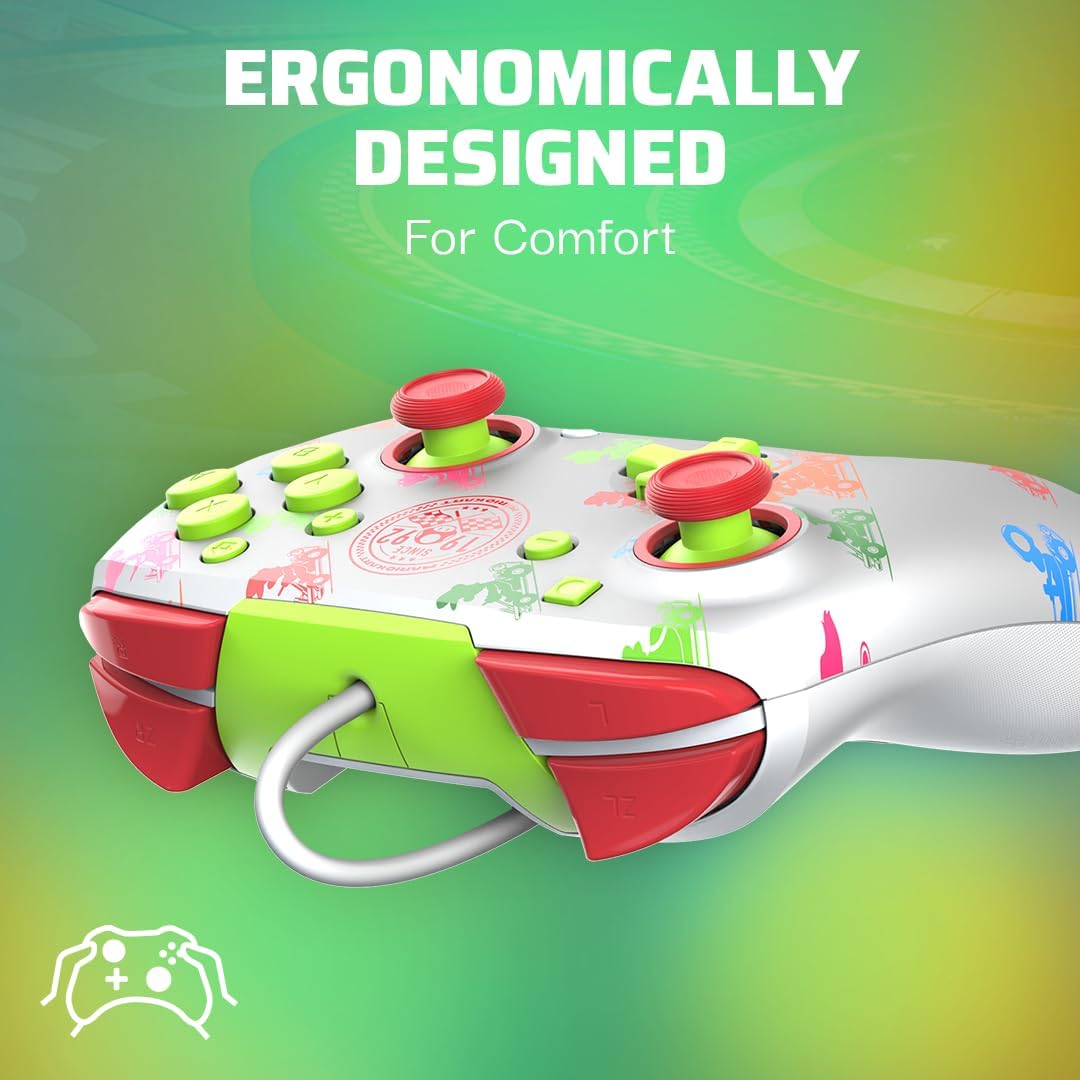 PDP REMATCH Wired Controller - Nintendo Switch™ - Mario Kart Racers - Console Accessories by PDP The Chelsea Gamer