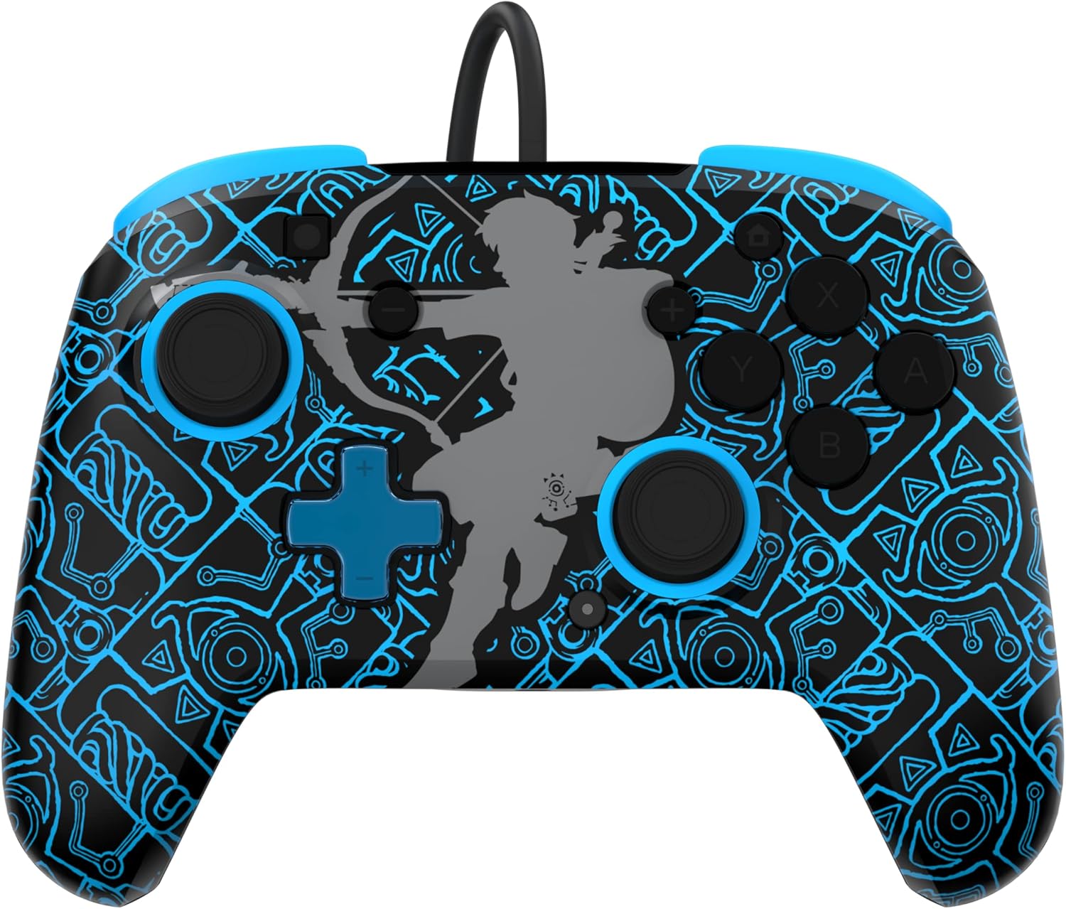PDP REMATCH Glow Wired Controller - Nintendo Switch™ - Sheikah Shoot - Console Accessories by PDP The Chelsea Gamer
