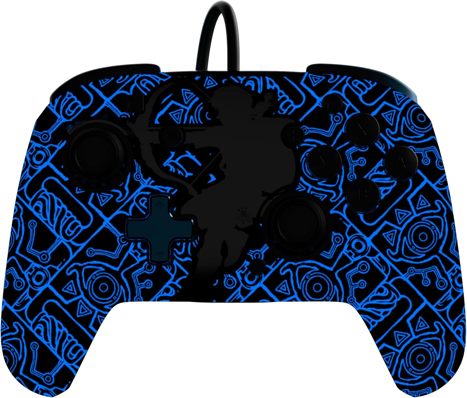PDP REMATCH Glow Wired Controller - Nintendo Switch™ - Sheikah Shoot - Console Accessories by PDP The Chelsea Gamer