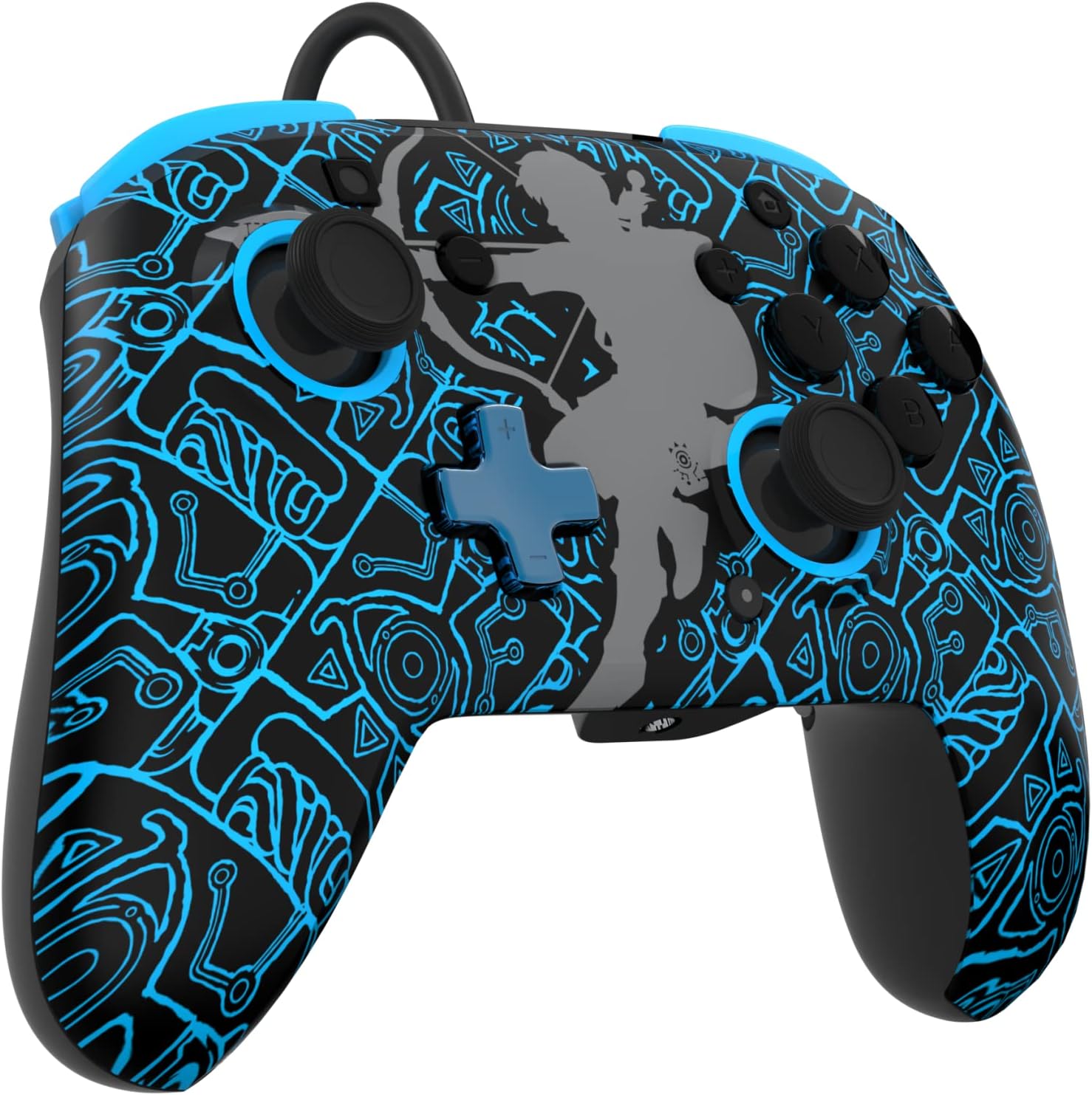 PDP REMATCH Glow Wired Controller - Nintendo Switch™ - Sheikah Shoot - Console Accessories by PDP The Chelsea Gamer