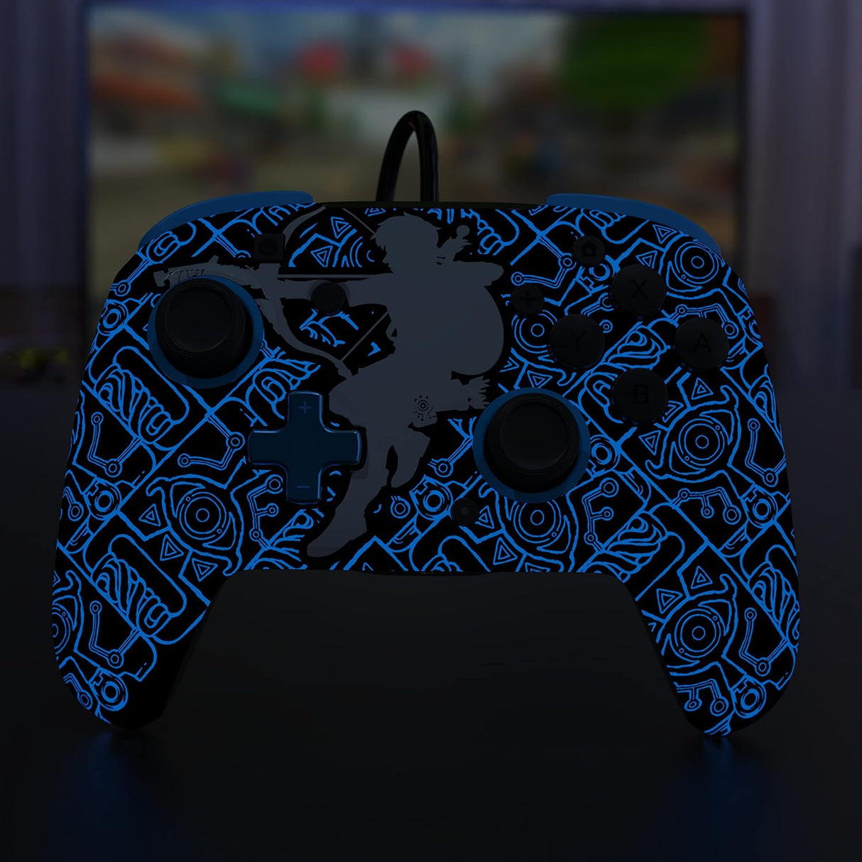 PDP REMATCH Glow Wired Controller - Nintendo Switch™ - Sheikah Shoot - Console Accessories by PDP The Chelsea Gamer