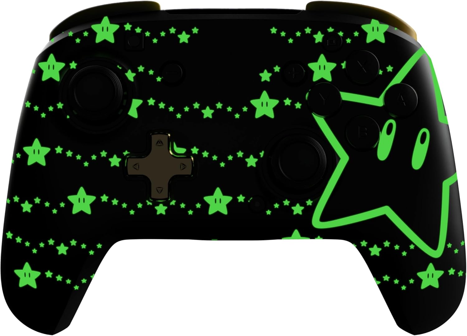 PDP REMATCH Glow Wired Controller - Mario Stars - Console Accessories by PDP The Chelsea Gamer