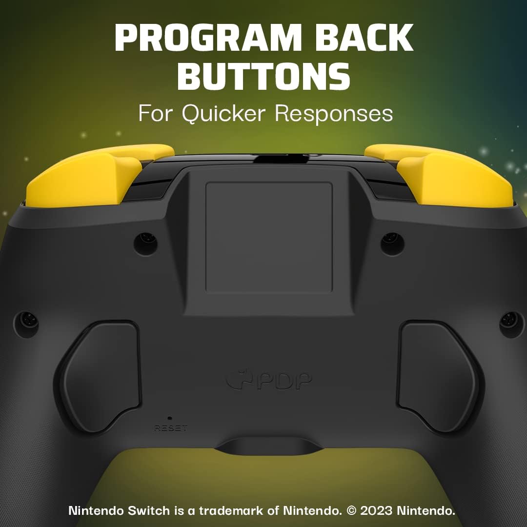 PDP REMATCH Glow Wired Controller - Mario Stars - Console Accessories by PDP The Chelsea Gamer