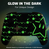 PDP REMATCH Glow Wired Controller - Mario Stars - Console Accessories by PDP The Chelsea Gamer