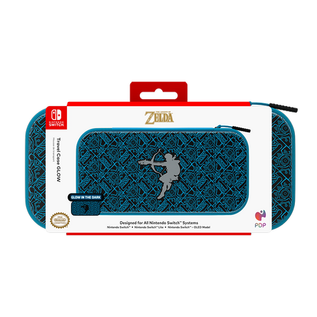 PDP Nintendo Switch Travel Case - Glow Sheikah Shoot - Console Accessories by PDP The Chelsea Gamer