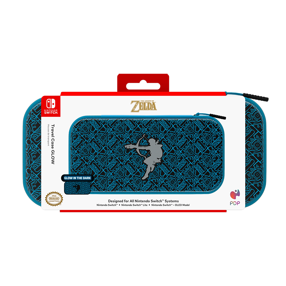 PDP Nintendo Switch Travel Case - Glow Sheikah Shoot - Console Accessories by PDP The Chelsea Gamer