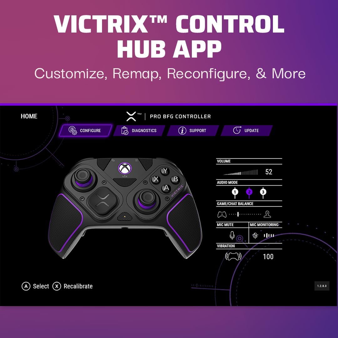 PDP Victrix™ Pro BFG™ Wireless Controller for Xbox - White - Console Accessories by PDP The Chelsea Gamer